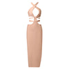 Tiara Bandage Long Dress